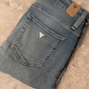 GUESS 'Power Curvy MidWomen's Light Blue Jeans